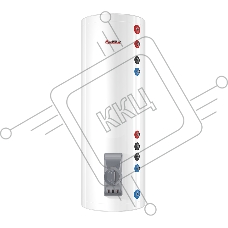 Водонагреватель Thermex IRP 300 V (combi) PRO 6кВт 300л комбинированный напольный