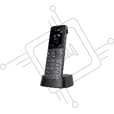 Телефон DECT-трубка Yealink W74H черный