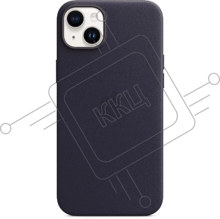 Чехол (клип-кейс) Apple для Apple iPhone 14 Plus Leather Case with MagSafe темно-фиолетовый (MPPC3FE/A)