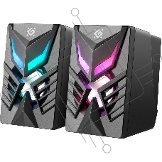 Колонки Defender Solar 6, 2.0, черный, 65206