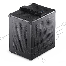 Корпус JONSBO Computer Case C6Handle black hang-in version черный, Mini-Tower, материнская плата mATX, без БП, прозрачная боковая панель