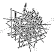 Заклепки алюминиевые Denzel, 1/8