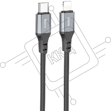 Кабель Hoco X92 Honest PD USB Type-C (m)-Lightning (m) 3м черный коробка