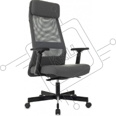 Кресло руководителя Бюрократ T-995 серый TW-04 Neo Grey, сетка/ткань, крестов. металл черный Кресло руководителя Бюрократ T-995 серый TW-04 Neo Grey, сетка/ткань, крестов. металл черный