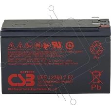 Батарея CSB UPS123607 (12V 7.5Ah) F2