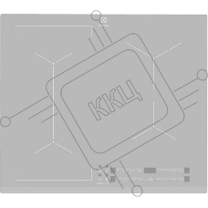 Индукционная варочная поверхность Electrolux EIV63440BS, 4 конфорки, с зоной расширения, стеклокерамика, 7800 Вт