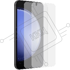 Защитная пленка для экрана Samsung прозрачный для Samsung Galaxy S23 FE прозрачный 2шт. (EF-US711CTEGRU)