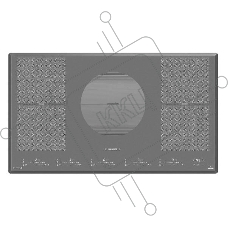 Индукционная варочная панель Maunfeld CVI905SFLGR Inverter