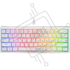Клавиатура Defender Deimos GK-303 (45304) проводная, USB, белый