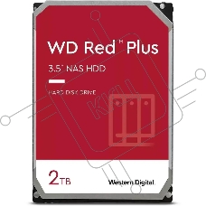 Жесткий диск Western Digital  2TB SATA-III NAS Red Plus (5400rpm) 64Mb 3.5