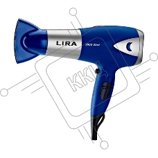 Фен LIRA LR 0703 синий/серый, 2000 Вт