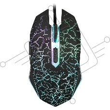 Мышь проводная Oklick 905G черный, 3200 dpi, USB, кнопки - 5
