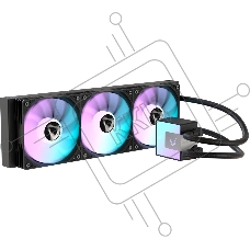 Кулер с водяным охлаждением Formula V Line ICE JET GLOW 360 BK, 360мм, 3x120мм, ARGB fans, LGA115X/1200/1700/1851, AM4/AM5