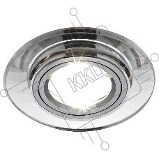 Встраиваемый точечный светильник Ambrella Light 8160 CL хром MR16 D95 mm