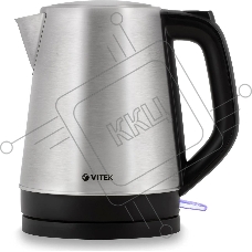 Чайник электрический Vitek VT-7040 ST, 2200Вт, серебристый