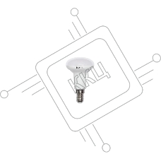 Лампа светодиодная JazzWay 1033635 PLED-SP R50 7 Вт 5000К холод. бел. E14 540лм 230В