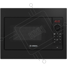 Микроволновая печь Bosch BFL523MB4 черный (встраиваемая)