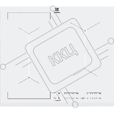 Индукционная варочная поверхность Electrolux EIV63440BW, 4 конфорки, с зоной расширения, стеклокерамика, 7800 Вт