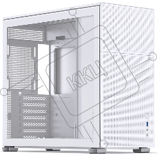 Компьютерный корпус без блока питания Case JONSBO D41 MESH, Midi-Tower, TG, no fan, 1xUSB-A 3.2 + 1xUSB-C 3.2, ATX, mATX белый