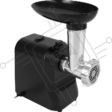 Мясорубка электрическая Vitek VT-MG3600 черный, 1800 Вт, 1.6 кг/мин, реверс, защита от перегрузки, насадки - 4