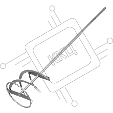 Миксер Сибртех для красок и штукатурных смесей, 120х600 мм, хвостовик SDS plus
