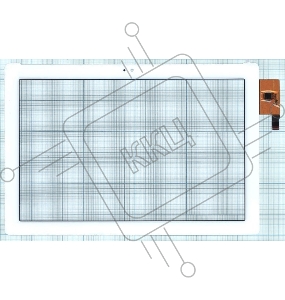 Сенсорное стекло (тачскрин) для Asus ZenPad 10 Z301MFL, белое