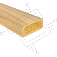 Кабель-канал REXANT  25x25мм, Сосна 3D