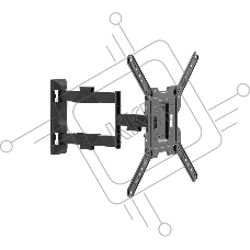Наклонно-поворотный подвес для телевизоров Harper TVFW-65 Black