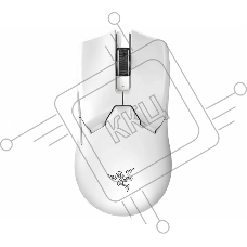 Мышь беспроводная/проводная Razer Viper V2 Pro белый, 30000 dpi, радиоканал, USB, кнопки - 5