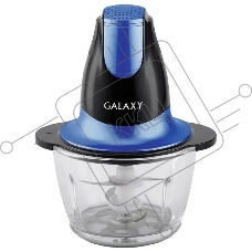 Измельчитель электрический Galaxy Line GL 2357, синий, стеклянная чаша 0,75 л, 400 Вт, импульсный режим
