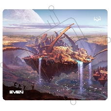 Игровой коврик для мыши (230 х 200 х 2 мм, ткань, резина) SVEN MP-G03S Island