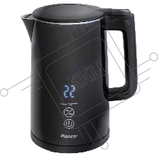 Чайник электрический Pioneer KE577M черный 1.5 л, 2000 Вт