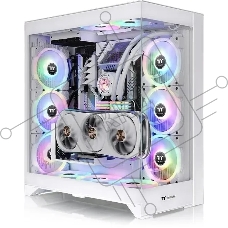 Компьютерный корпус Thermaltake CTE E660MX белый без БП E-ATX 13x120mm 11x140mm 2xUSB3.0 audio bott PSU