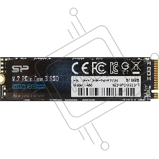 Накопитель SSD Silicon Power P34A60, 512Gb, M.2 2280, PCIe 3.0 x4, NVMe, R/W 2200/1600 Накопитель SSD Silicon Power P34A60, 512Gb, M.2 2280, PCIe 3.0 x4, NVMe, R/W 2200/1600