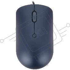 Мышь проводная Lenovo 540 синий, 2400 dpi, USB-C, кнопки - 4