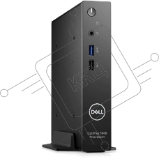 Компьютер Dell OptiPlex 3000 TC Intel Celeron N5105, 2.0 GHz - 2.9 GHz, 8192 Mb, 64 Gb eMMC, DVD нет, Intel UHD Graphics, 65W, Dell ThinOS, черный