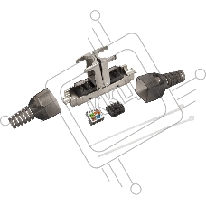 Соединитель Lanmaster LAN-TMC-S6 (упак.:1шт) 1м