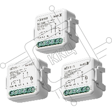 Комплект три умных реле (с сухим контактом) HOMMYN 3DCRLZBN01