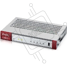 Межсетевой экран и Wi-Fi контроллер Zyxel USG FLEX 100, 1xWAN GE, 1xOPT GE (LAN/WAN), 3xLAN/DMZ GE, 1xUSB3.0, AP Controller (8/24), NebulaFlex **