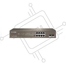 Неуправляемый коммутатор IP-COM G1110P-8-150W Ethernet 8GE+2SFP С 8-Портовым PoE
