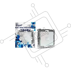 Розетка телефонная 1-м TOKOV ELECTRIC СП Pixel RJ11 механизм перламутр.