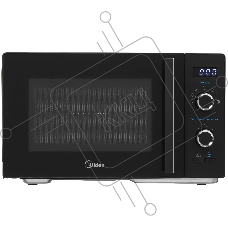 Микроволновая печь Midea AG825P2ET-B черный, 25 л, 800 Вт, переключатели - кнопки, поворотный механизм
