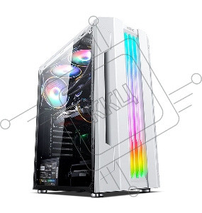 Корпус ALSEYE Auro 3.0-W Mini-ITX/Micro ATX/ATX, USB2.0*2+HD Audio+USB3.0*1, 