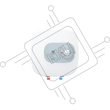 Водонагреватель электрический Royal Clima RWH-D15-FE, белый