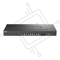 Коммутатор D-Link DMS-1250-12TP/A1A/6KV, 8×2.5 Гбит/с + 2×10 Гбит/с Base-T + 2×10 Гбит/с SFP+, управляемый