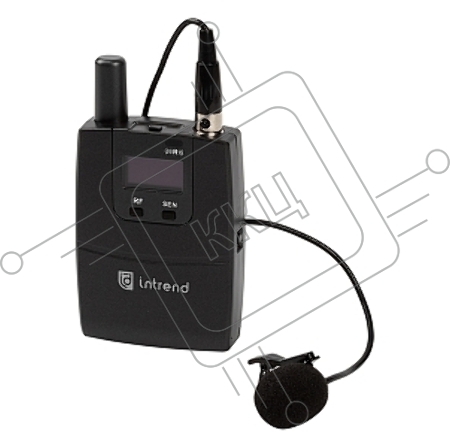 Беспроводной комплект INTREND [ITWMIC-BPLV-1] поясной приемник + петличный микрофон. Подходит для приемника Rx2-1S