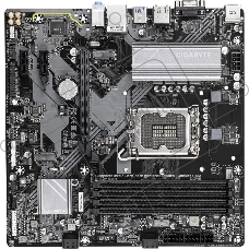 Материнская плата Gigabyte B760M D3HP DDR5, LGA 1700, Intel B760, 4xDDR5, 4xSATA, 2xM.2, 1xPCIe 4.0 x16, 1xPCIe x1, 1xHDMI, 1xVGA, 1xDP, 1x 1Gb LAN, 3xUSB-A 3.2 Gen 1, 2xUSB-A 2.0, 3x3.5 мм, 7.1, mATX