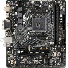 Материнская плата ASRock A520M-HDV, AM4, AMD A520, 2xDDR4, 4xSATA, 1xM.2, 1xPCIe 3.0 x16, 1xPCIe 3.0 x1, 1xDVI-D, 1xHDMI, 1xVGA, 1x 1Gb LAN, 3x3.5 мм, 7.1, mATX