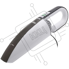 Пылесос автомобильный Kitfort КТ-537-1 белый/черный, 35/75 Вт, уборка сухая/сбор воды, пылесборник контейнер 0.4 л