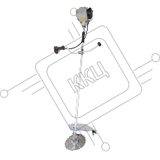 Триммер бензиновый Huter GGT-2000 4ТА Grey, 2,7 л.с.
